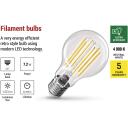 Emos LED lemputė A60 ZF5168, 7,2 W, 1521 lm, E27, neutrali balta, 50 000 valandų, A klasė