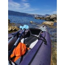 Ūdensizturīgs maisiņ&scaron;, BasicNature, R712103, 5 L, oranžs, 210T poliesters