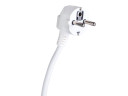 Extension cord with 3 sockets, EU/PL grounding, 5 m 3×1.5 mm² cable with switch K00245C-B White Keltin