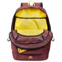 Rivacase Kuprinė 5421BURGUNDYRED, 14L, 13.3", 450g, atspari vandeniui, 2 priekinės ki&scaron;enės, 2 &scaron;oninės ki&scaron;enės