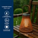Beper Saules dārza lampa P207ILO300, IP44, 1,2V, plastmasa, krēslas sensors, brīvi stāvo&scaron;s, 4 krāsas
