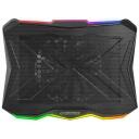 Esperanza Klēpjdatoru dzesētājs EGC110, 43.2 cm, 800 rpm, 63 CFM, 2 x USB 2.0, LED RGB apgaismojums