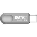 Emtec USB m&auml;lupulk ECMMD64GD283, 64GB, USB 3.2, 80Mbps, 20Mbps, hall, plastkorpus