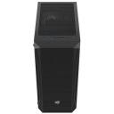 Natec FURY SHOBO KORPUSS SH4 RGB MIDI TORNEI AR LOGU, NFO-2153, 2x2.5, 2x3.5, 1x120mm, 1xUSB 2.0, 2xUSB 3.2, melns