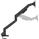 Neomounts настенный кронштейн DS70-250BL1 17-35" 9 кг, газовая пружина регулировка высоты, 180&deg; стоп, кабель, черный