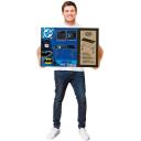 Subsonic Spēļu galds SA5706-B1, 750mm, 1200x600mm, tērauds, PVC, augstuma regulē&scaron;ana, austiņu un krūzes turētājs