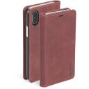 Krusell Sunne 4 Card FolioWallet 61506, 16,5cm, Folio, Punane, Apple, iPhone XS Max, Tugi, 4 kaardi taskut