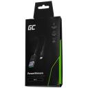 Green Cell KABGC23 USB kabelis, 0.3 m, USB A, Micro-USB B, melns, 480 Mbit/s, 1 pc