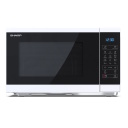 Микроволновая печь с функцией гриля объемом 25 L мощностью 900 W и белым дизайном YC-MG252AE-W Sharp