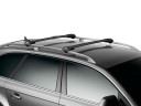 Jumta šķērsstieņu komplekts Wingbar Edge, aerodinamiski, melni, 76 cm, 75 kg, 69-959-12, THULE