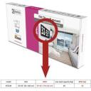 Emos настенный крепеж для телевизора KT2244, 29&ndash;65" (74&ndash;165 см), 50кг, 25мм, -10&deg;, складной, 1 шт. в картонной коробке