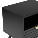 Naktsskapītis PIXAR 45x35xH50cm, melns 45084