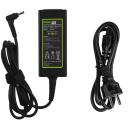 Green Cell Laadija AD61P, 45W, 19V, 2.37A, 1.2m, 3.0x1.1mm, &uuml;hilduv Asus ZenBook UX21E, Acer Chromebook 11/13