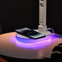 Hawk Настольная лампа HW-LAMP03, 10W, 5 уровней яркости, RGB освещение, будильник, USB выход