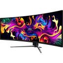 MSI MPG 491CQPX QD-OLED, 49", 5120 x 1440, 240 Hz, 0,03 ms, 1500000:1, 250 cd/m&sup2;, USB centras, i&scaron;lenktas