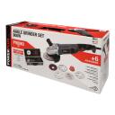 Leņķa slīpma&scaron;īna 900W &Oslash; 125mm - 6 piederumu, POWERPLUS, POWESET2, 12000 apgr./min, alumīnija korpusā
