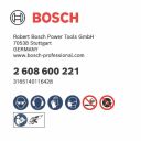 Mazām leņķa slīpma&scaron;īnām PRO METAL GRIEZĒJDISKS BOSCH 2608600221