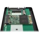 Digitus 2.5" SATA HDD korpus M.2 v&otilde;i mSATA DA-71118, SATA 6Gb/s, 520 MB/s, alumiinium, 1 x 2.5" sisemine