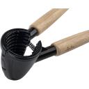 Jata Riekstkodis HACC2502, 17 x 5 x 6 cm, 0.157 kg, alumīnijs, koks, melns, regulējams, gofrēta virsma