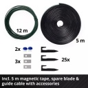 Robotizētais zāliena pļāvējs, EINHELL, 3413991, 500 m², 18V akumulators, bezsuku motors, automātiska atgriešanās uz uzlādes staciju