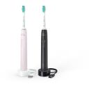 Philips Elektrinė dantų &scaron;epetėlis HX3675/15 3100 serija, 2 vnt., įkraunamas, 336 val. baterijos veikimo laikas, 31000 judesių/min