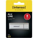 Intenso USB m&auml;lupulk 3521462 8 GB, USB 2.0, lugemiskiirus 28 MB/s, kirjutamiskiirus 6.5 MB/s, alumiinium, h&otilde;bedane