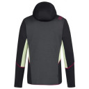 Jaka COSMIC Hoody W, izmērs: M, Carbon/Celadon, 8020647072705 LA SPORTIVA