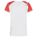 Krekls HYNOA T-Shirt W, izmērs: XS, White/Hibiscus, 8020647803125 LA SPORTIVA