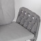 Садовый стул ASCONA 59x62xH83см, серая алюминиевая рама с плетеной веревкой, серые подушки 21170 HOME4YOU