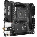 Gigabyte A520I AC emaplaat, A520I AC, 6 faasi VRM, kuni 5300MHz DDR4, 1xPCIe 3.0 M.2, WIFI, GbE LAN, USB 3.2 Gen1