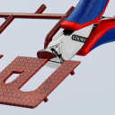 Precīzās elektriskās knaibles, KNIPEX, 64 12 115, ar lāzera cietinātiem grie&scaron;anas asmeņiem