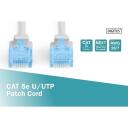 Digitus Patch kaabel U/UTP kat.5e PVC DK-1512-100, 10 m, hall, RJ45 Male, RJ45 Male, AWG 26/7 PVC