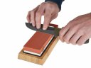 8pcs Knife Sharpening Stones Set with Angle Guide, GEKO, G81198, 400/1000 and 3000/8000 grit, corundum, bamboo base