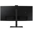 Samsung monitors LS34C652VAUXEN, 3440x1440, 100Hz, 5ms, 1xHDMI, 1xDP, 1xUSB-C 90W, 2xUSB 3.0, LAN, ieliekts, web kamera, gļo&scaron;niki