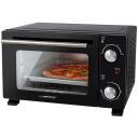 Esperanza Mini cepe&scaron;krāsns EKO007N, 10 L, 800 W, melna, mehāniskais taimeris, 250 &deg;C, 0.9 m vads, stikla durvis