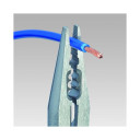 Elektriķu knaibles, hromētas, 160 mm, ar daudzkomponentu rokturiem, 1.6 mm cietā stieplei, 2.5 mm vidēji cietai stieplei, 13 05 160 T BK