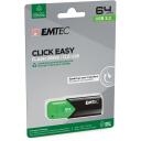 Emtec USB zibatmiņa B110 ECMMD64GB113, 64GB, 20Mb/s, 10Mb/s, Type-A 3.2 Gen 1, 1 vienība
