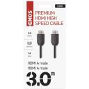 Emos Высокоскоростной HDMI 2.0 кабель A&ndash;A S10300, 3 м, 18 Гбит/с, 4K, Ethernet, ARC, поддержка 3D
