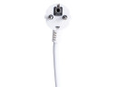 Extension cord with 3 sockets, EU/PL grounding, 5 m 3×1.5 mm² cable with switch K00245C-B White Keltin