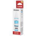 Canon Tindipudel GI-490 0664C001, 70ml, sinine, &uuml;hilduv PIXMA G1400, G2400, G3400