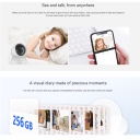 Ezviz H6C CS-H6c-4MP-W1 Siseruumide Panoraamne 4MP 2K Nutikas AI P&ouml;&ouml;ratav 360&deg; Kaamera MicroSD / &Ouml;&ouml;n&auml;gemine Valge