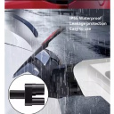 EV Charge CCS2 Tesla adapteris, skirtas 120A nuolatinės srovės (DC) Tesla įkrovimui per CCS Combo 2 jungtį, juodas