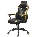 Subsonic M&auml;ngupink SA5573-H5, 64cm, 110-120cm, must, kuldne, 100kg, reguleeritav k&otilde;rgus, k&auml;etoed, peatoed
