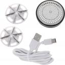 Adler Pūku &scaron;alinimo priemonė AD 9618, 17.5cm, 3 greičiai, 2000mAh, LED ekranas, USB įkrovimas, nerūdijančio plieno peiliai