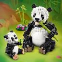 Lego Konstruktors 3in1 Savvaļas dzīvnieki: Pandu ģimene 31165, 626 gab., Dzīvnieki, Plastmasa, 8 g., 626