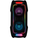 Super šventinė Party Box vakarėliams 100W TWS Bluetooth FM USB microSD LED ekranas akumuliatorinis maitinimas juoda SV-021689 Sven