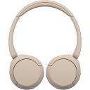 Sony Juhtmevabad K&otilde;rvaklapid WH-CH520 WHCH520C.CE7, 50h, 30mm, Bluetooth 5.2, Mikrofon, Bež, M&uuml;ra summutus