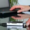 Axagon M&auml;lukaardi lugeja CRE-X1 5 pesa, USB 2.0, 480 Mbit/s, toetab CF, MS, MicroSD, MMC, 26 g