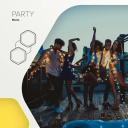 Ne&scaron;iojamas Bluetooth garsiakalbis 8 W galios ir IPX5 atsparumo vandeniui HEXAGON 10 TWS Juodas Žalias CNE-CBTSP10BG CANYON