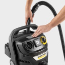Karcher KWD 6 P V-25/6/22 1.628-485.0 Universalus &scaron;lapias-ir-sausų siurblys 25 L 1300 W Sausas ir &scaron;lapias valymas Pūtimo funkcija Geltona-Juoda